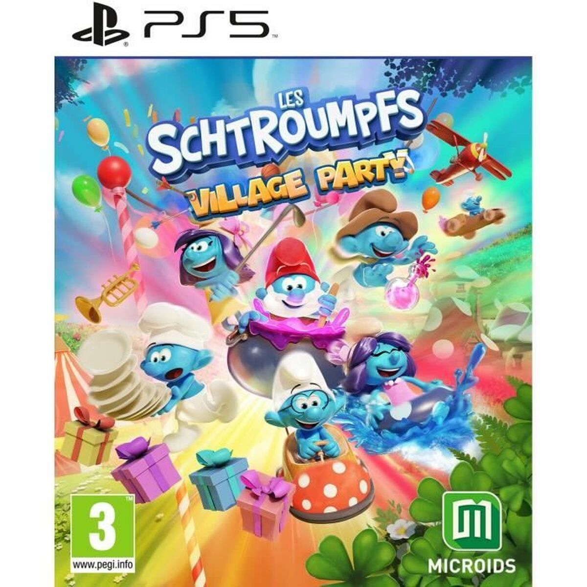PlayStation 5 Video Game Microids Les Schtroumpfs Village Party PlayStation 5 Video Game Microids Les Schtroumpfs Village Party
