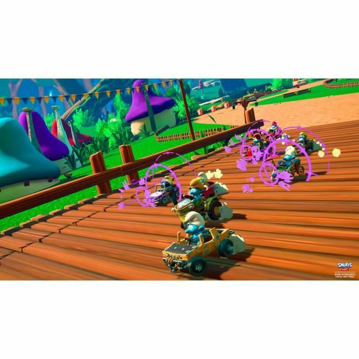 PlayStation 4 Video Game Microids The Smurfs – Kart