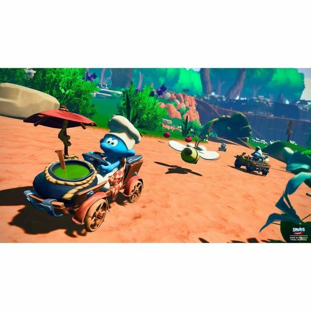 PlayStation 4 Video Game Microids The Smurfs – Kart