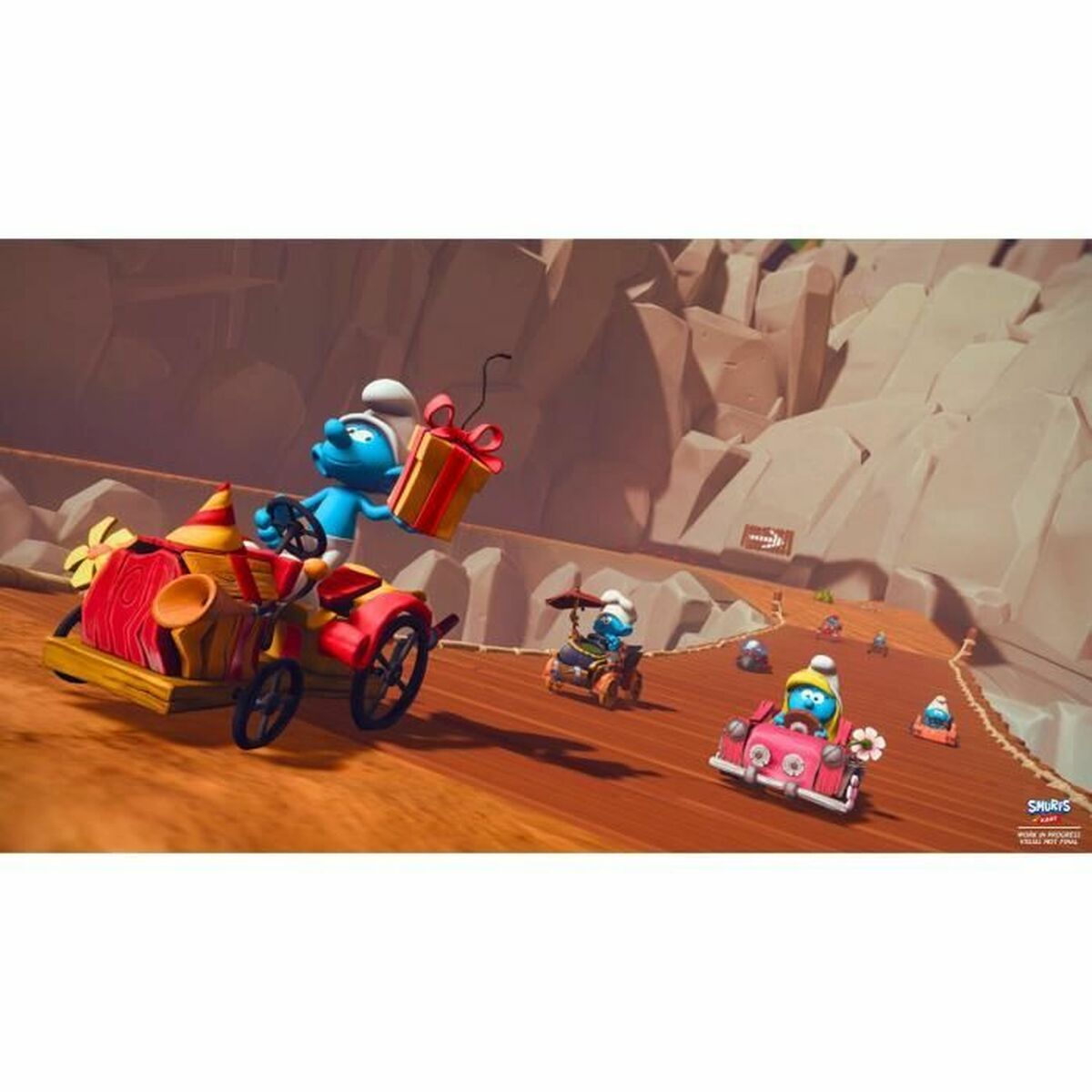 PlayStation 4 Video Game Microids The Smurfs – Kart