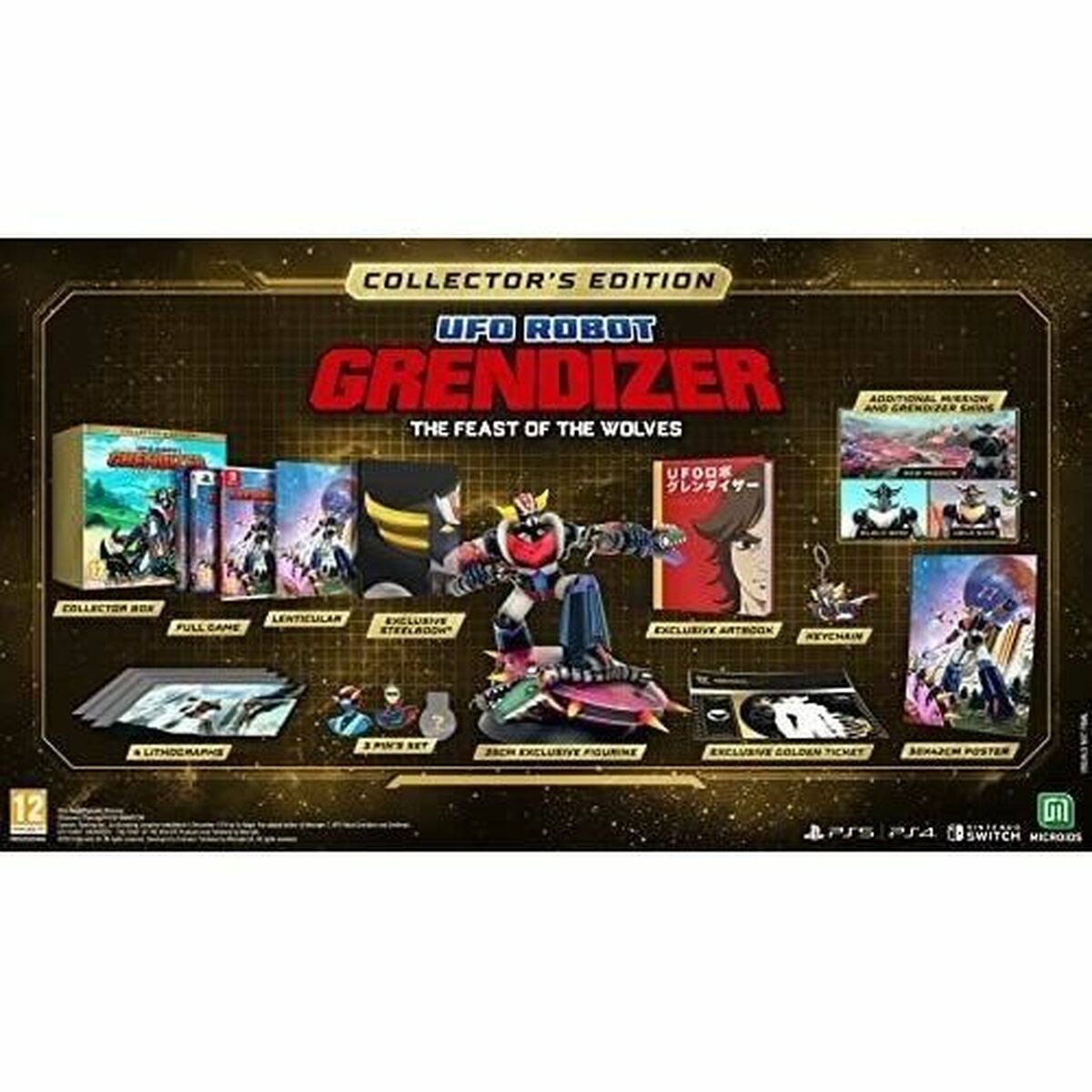 Video game for Switch Microids Goldorak: The Feast of Wolves – Collector’s Edition