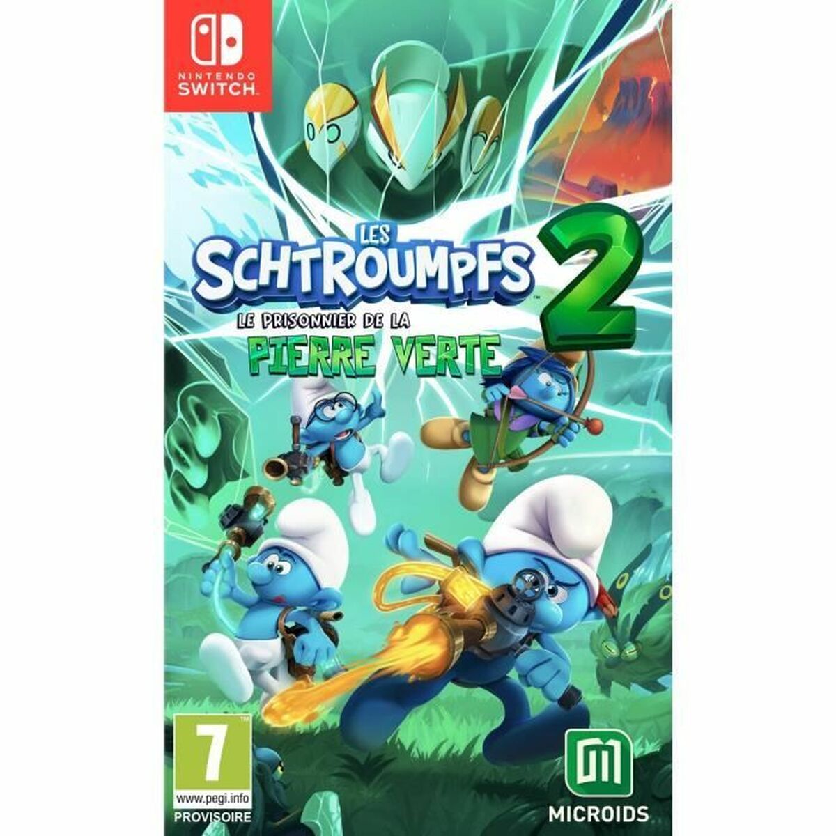 Video game for Switch Microids The Smurfs 2 – The Prisoner of the Green Stone (FR)