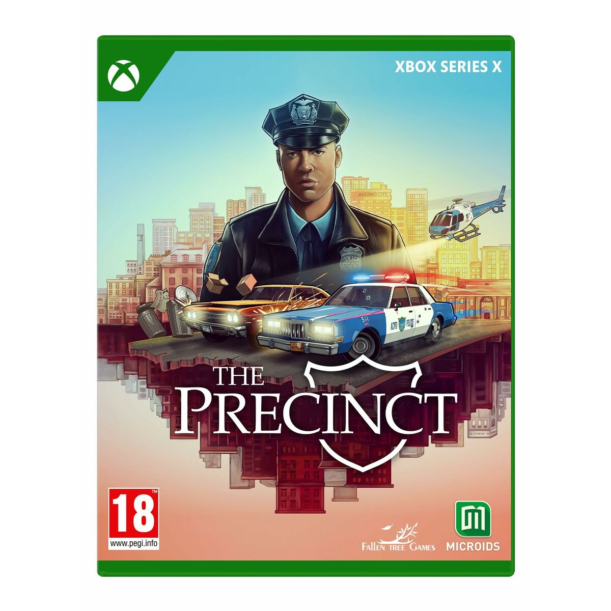 Xbox Series X Video Game Microids The Precinct