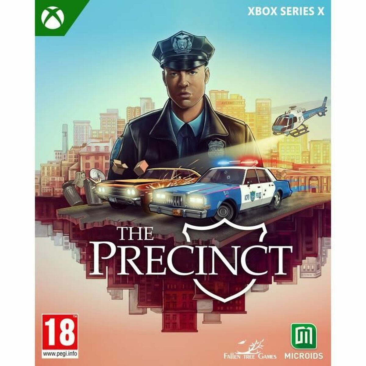 Xbox Series X Video Game Microids The Precinct Xbox Series X Video Game Microids The Precinct