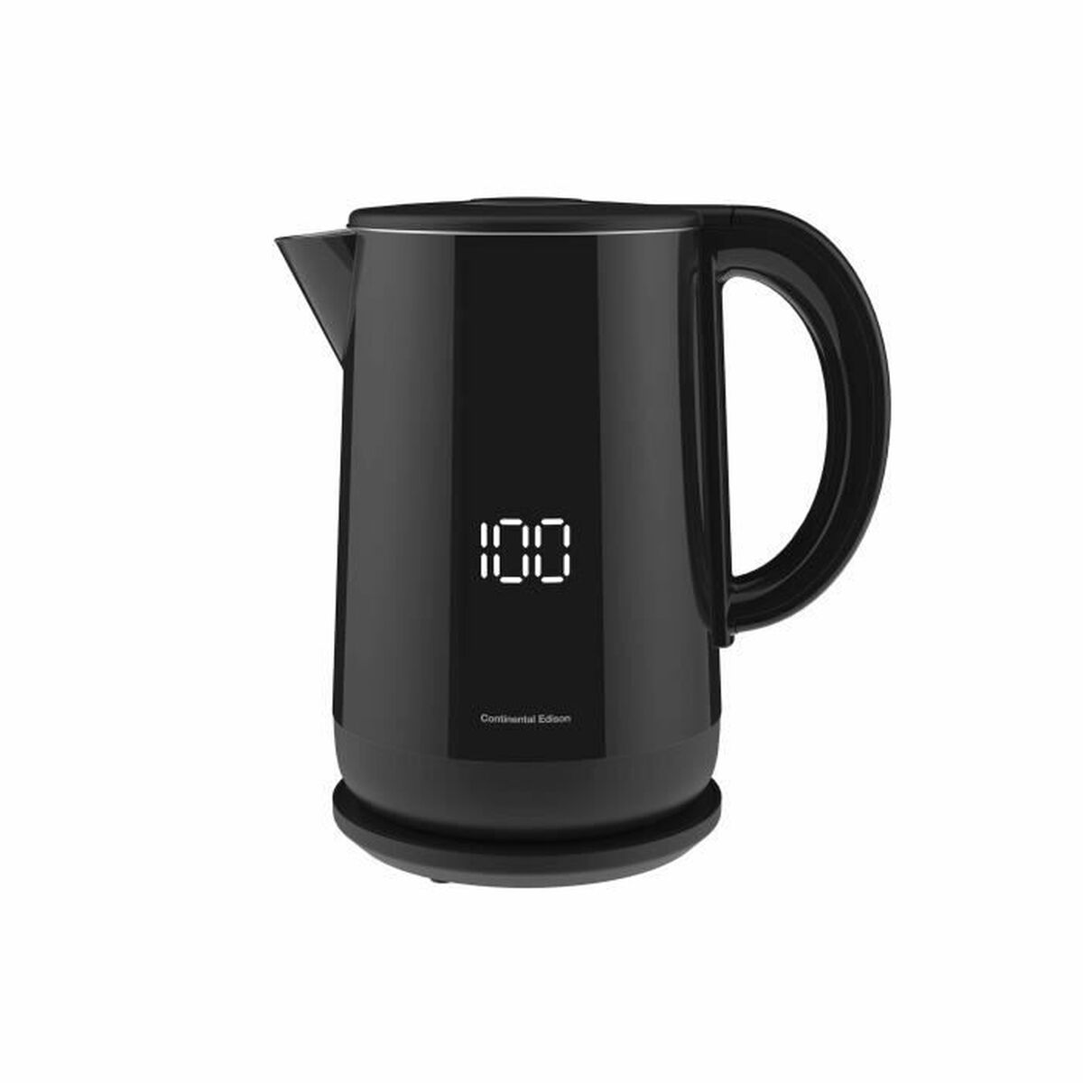 Kettle Continental Edison Black 2200 W 1,5 L Kettle Continental Edison Black 2200 W 1,5 L