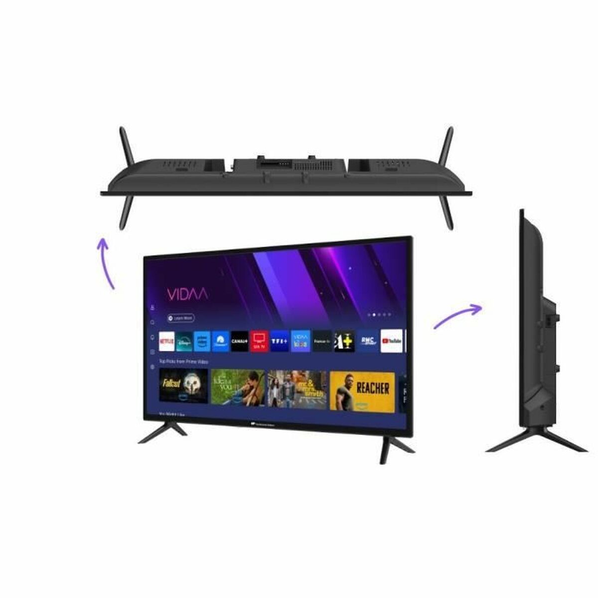 Smart TV Continental Edison CELED32SVHD25B6 QLED HD 32″