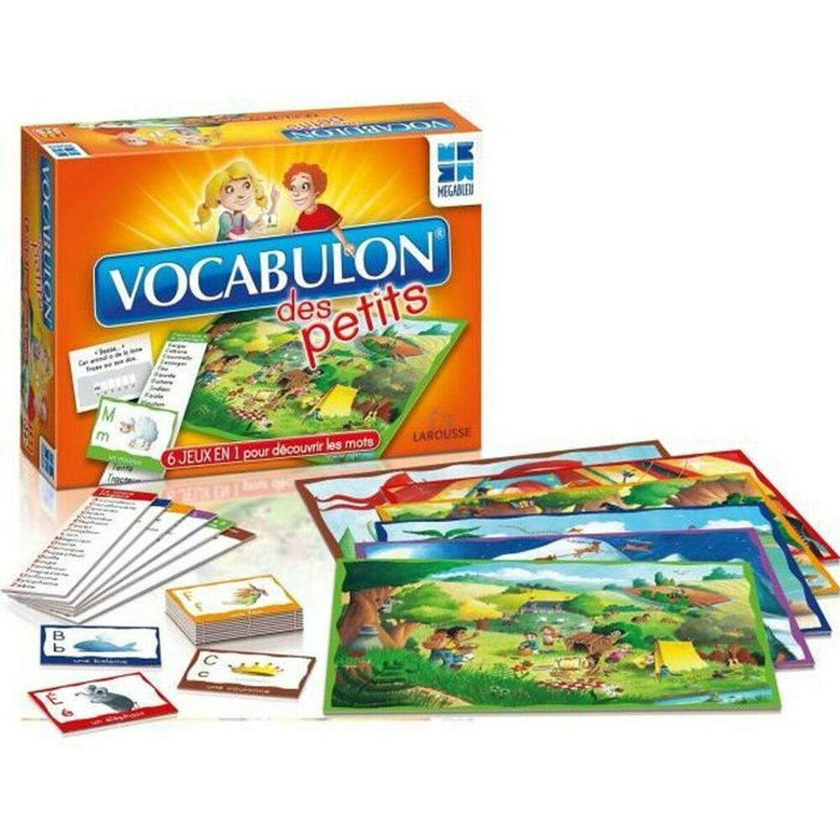Board game Megableu Vocabulon des Petits learning game (FR) Board game Megableu Vocabulon des Petits learning game (FR)