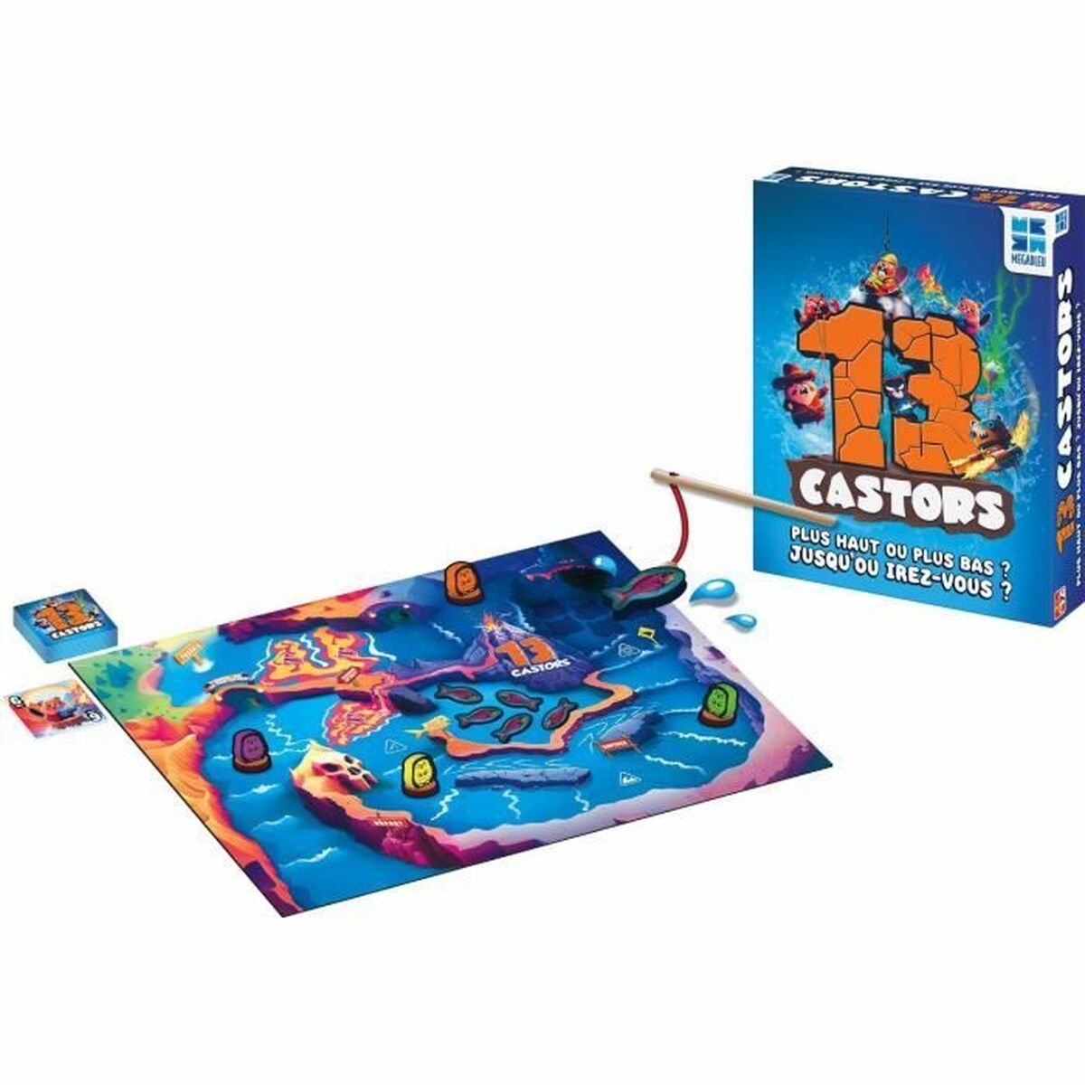 Board game Megableu 13 Beavers Board game Megableu 13 Beavers