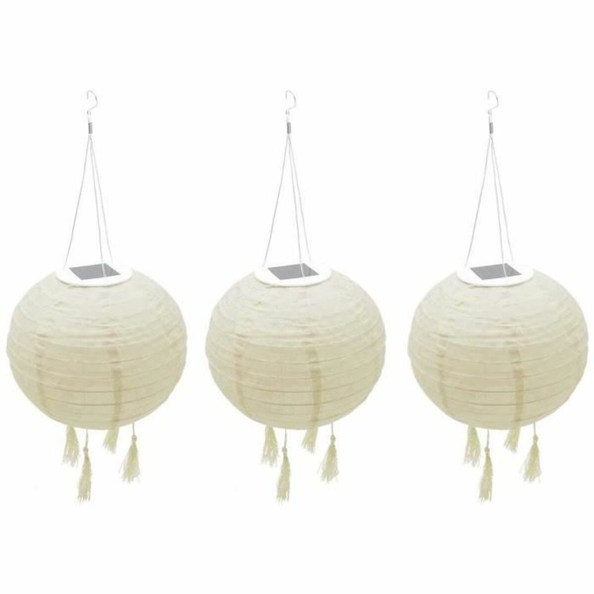 Lantern set Lumisky HIMALAYA Beige  30 cm 3 Pieces