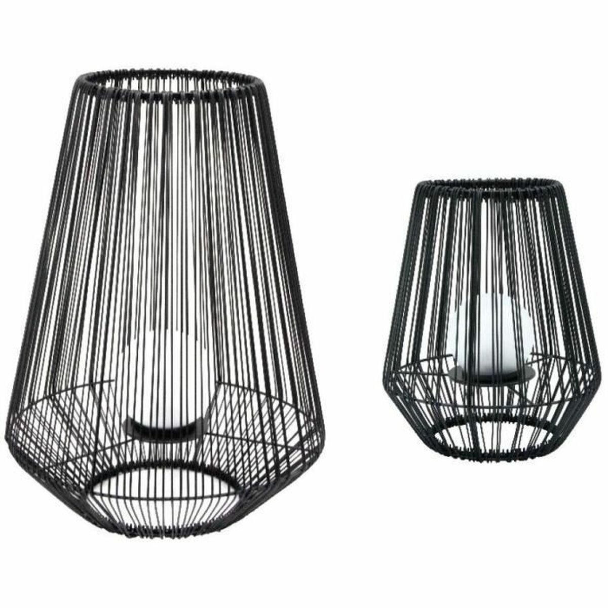 Solar lamp Galix White Metal Solar lamp Galix White Metal