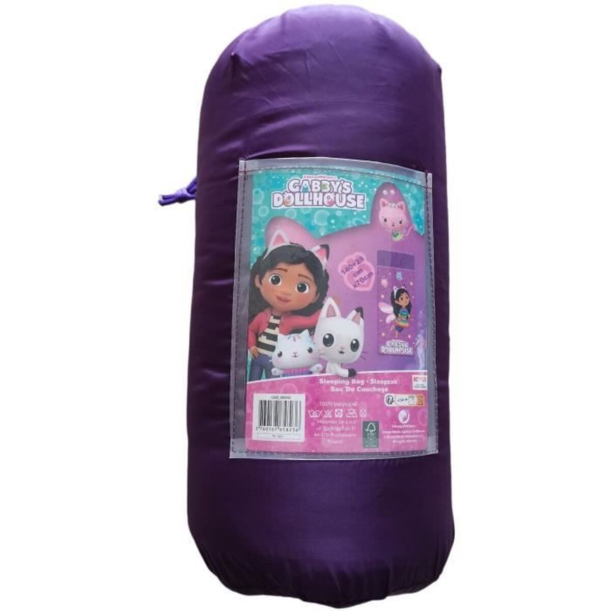 Blanket Gabby’s Dollhouse Multicolour animals