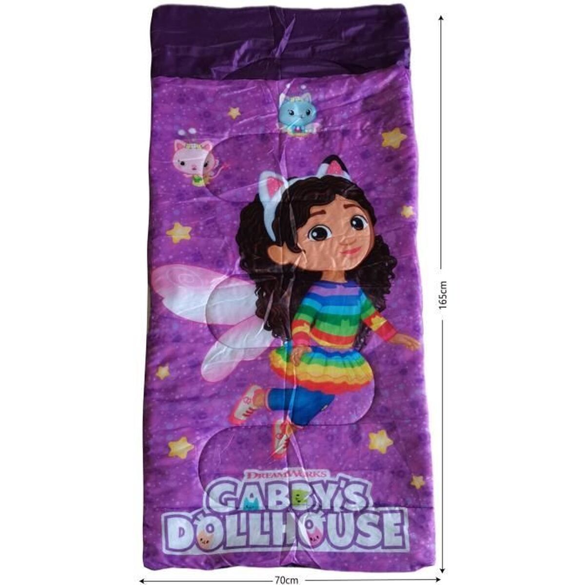 Blanket Gabby’s Dollhouse Multicolour animals