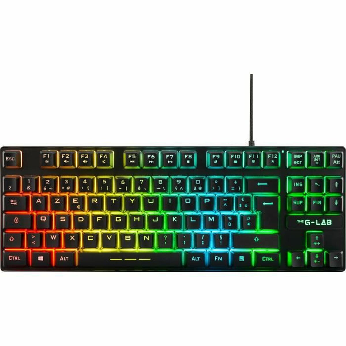 Gaming Keyboard The G-Lab Caesium French AZERTY Gaming Keyboard The G-Lab Caesium French AZERTY