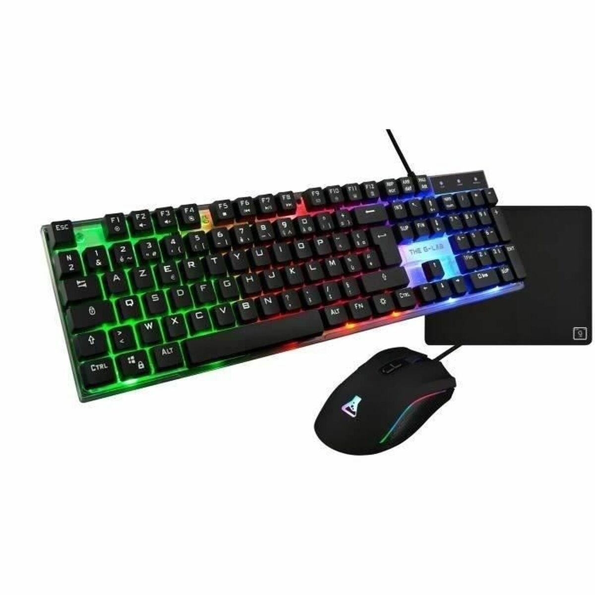 Keyboard and Mouse The G-Lab YTTRIUM Black Keyboard and Mouse The G-Lab YTTRIUM Black