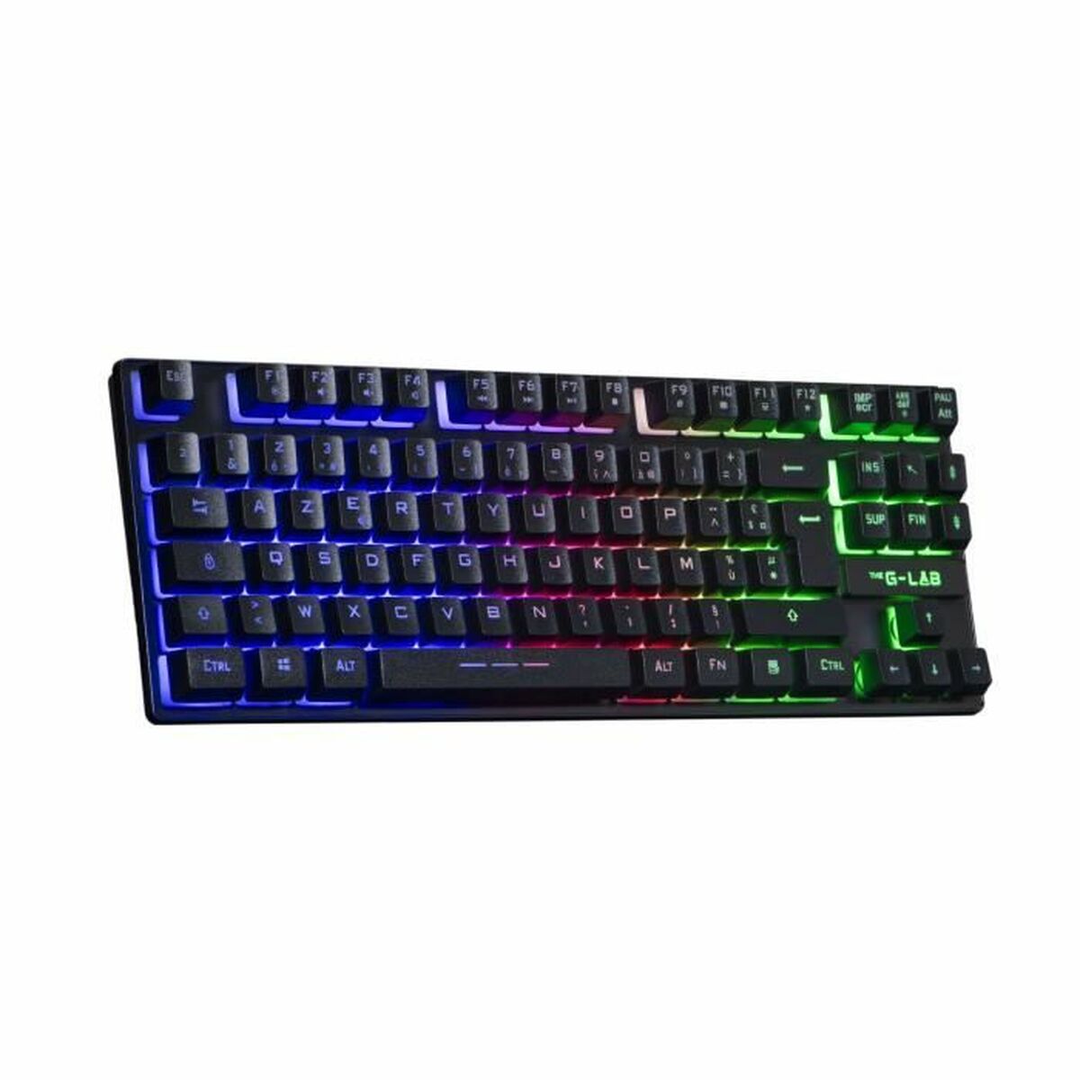 Gaming Keyboard The G-Lab KEYZ CAESIUM TKL WIRELESS Black AZERTY Gaming Keyboard The G-Lab KEYZ CAESIUM TKL WIRELESS Black AZERTY