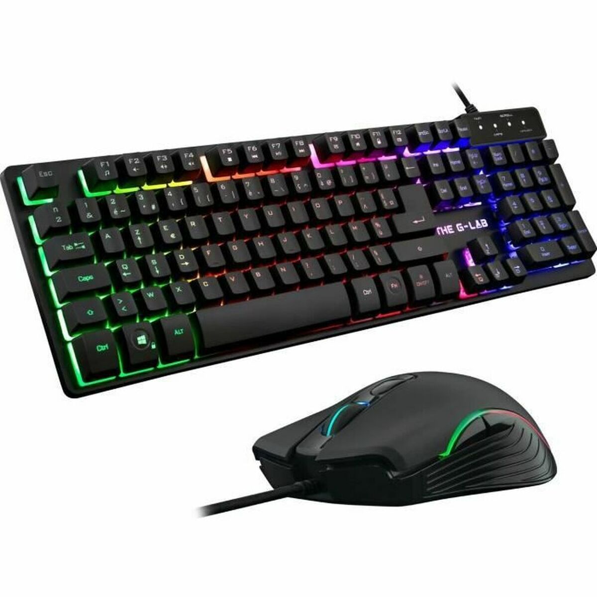 Keyboard and Mouse The G-Lab PACK-WL-PC-BK Keyboard and Mouse The G-Lab PACK-WL-PC-BK