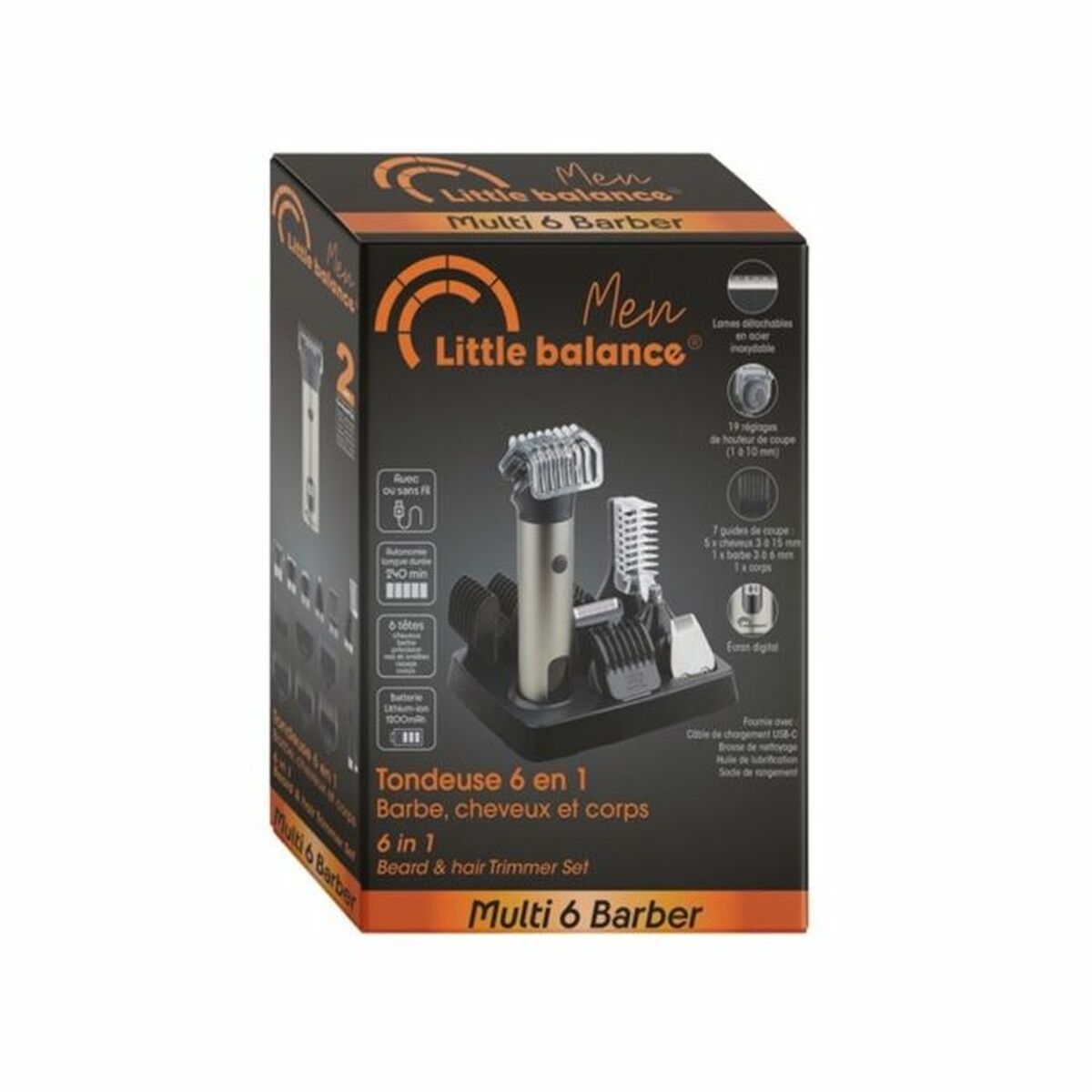 Hair Clippers Little Balance 6 Barber 6 en 1