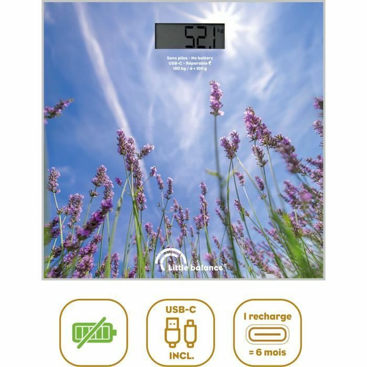 Digital Bathroom Scales Little Balance LITTLE BALANCE Digital Bathroom Scales Little Balance LITTLE BALANCE