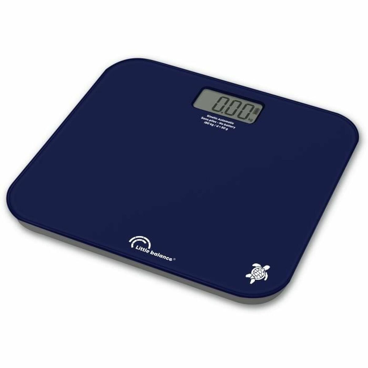 Digital Bathroom Scales Little Balance Kinetic Auto Blue