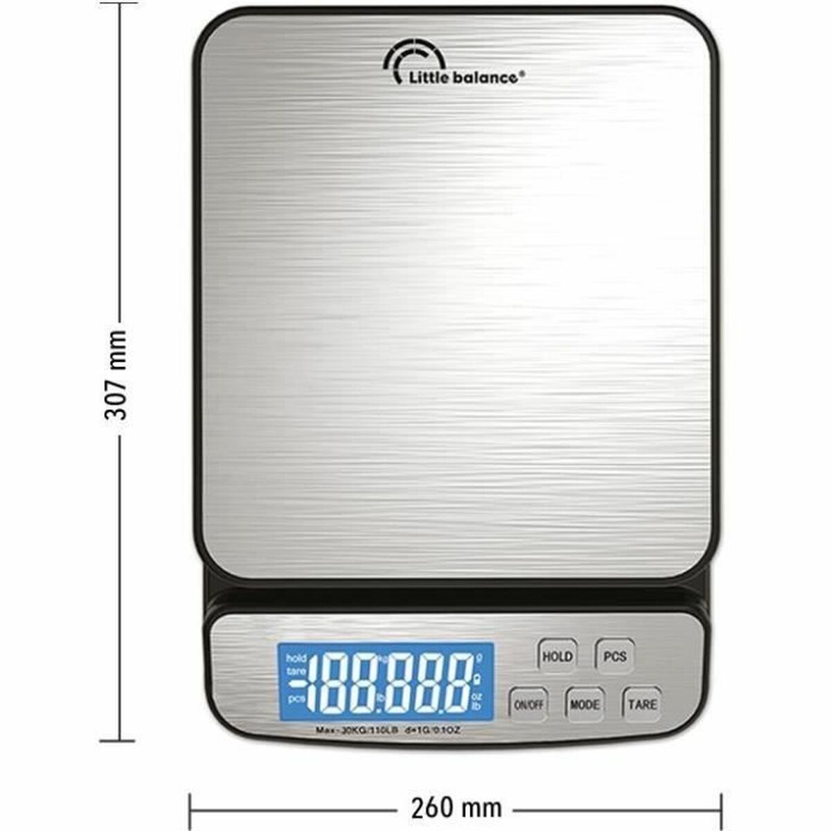 kitchen scale Little Balance 8370 30 Kg kitchen scale Little Balance 8370 30 Kg