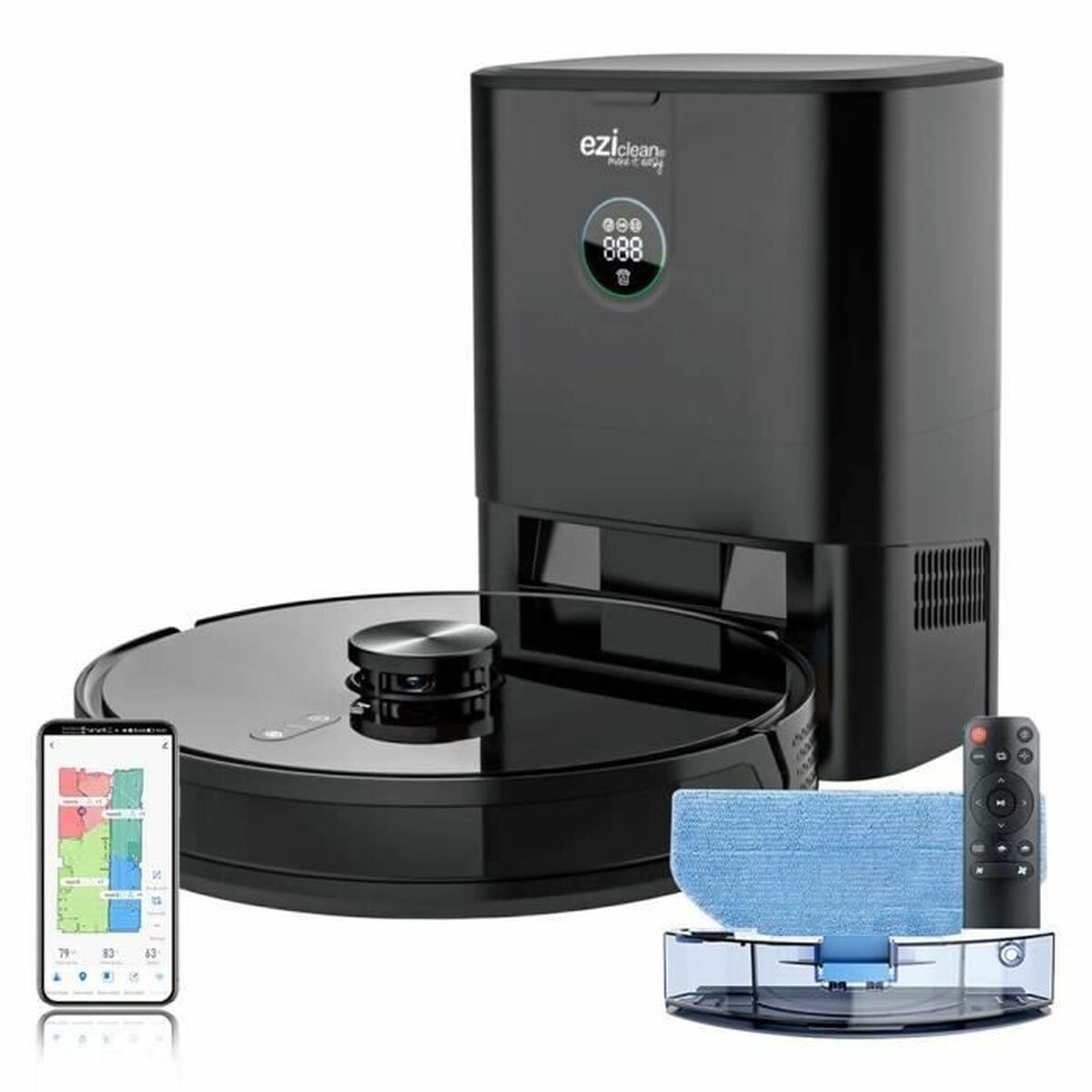 Robot Vacuum Cleaner EZIclean I-Bot Z7 Robot Vacuum Cleaner EZIclean I-Bot Z7