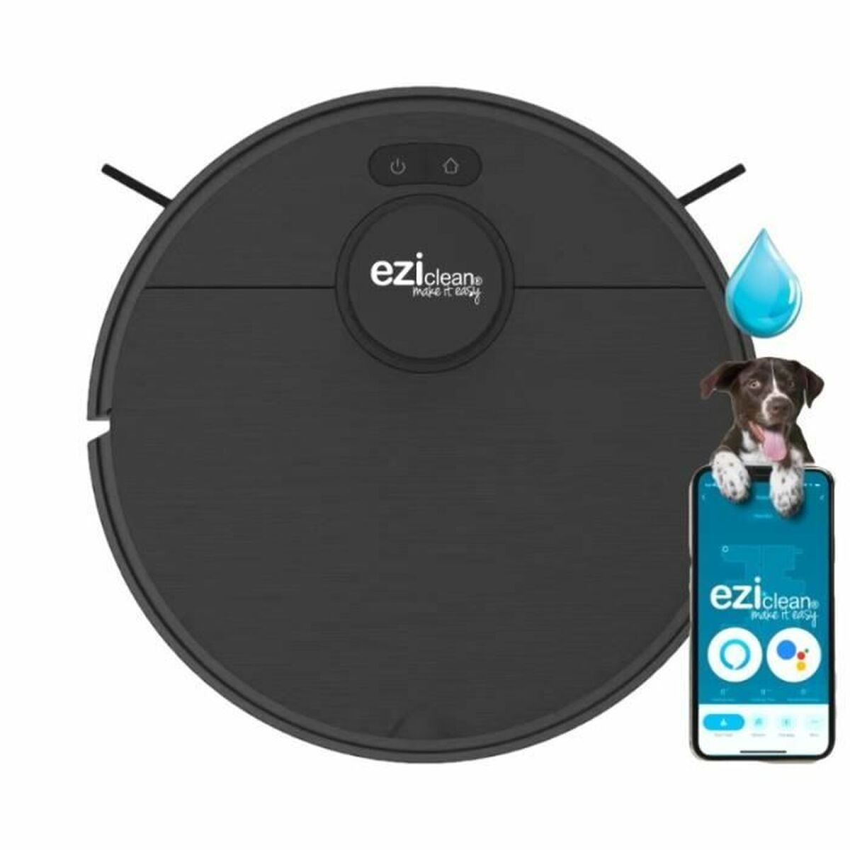 Robot Vacuum Cleaner EZIclean I-BOT Z6 MAX Robot Vacuum Cleaner EZIclean I-BOT Z6 MAX