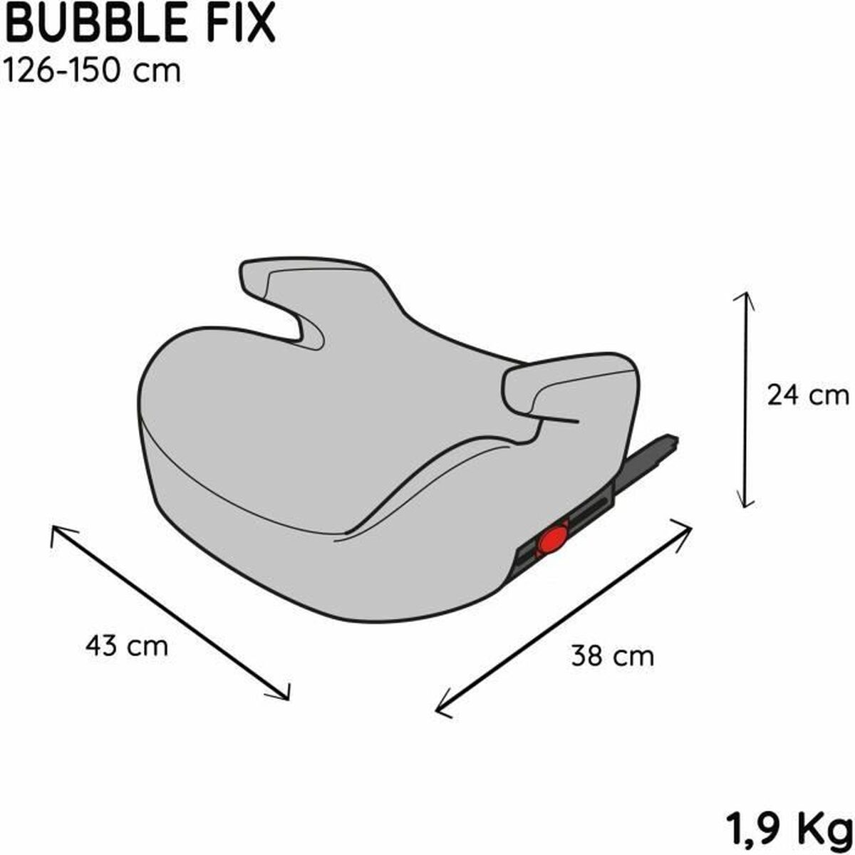 Car Chair Nania Black III (22 – 36 kg) Children’s ECE R129