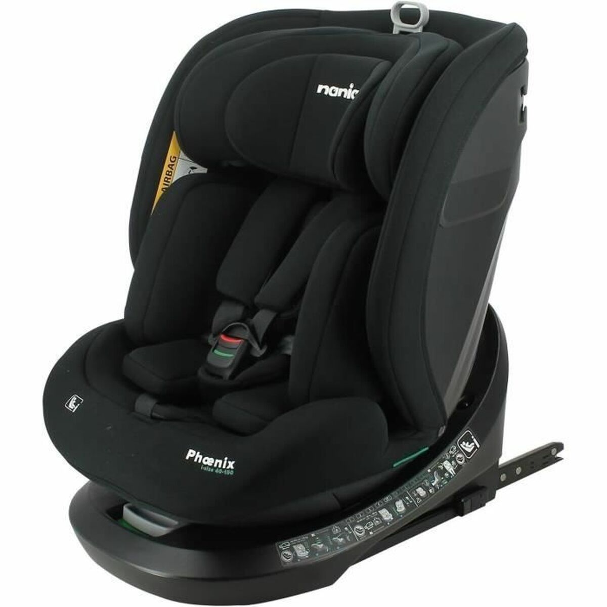 Car Chair Nania Black Car Chair Nania Black