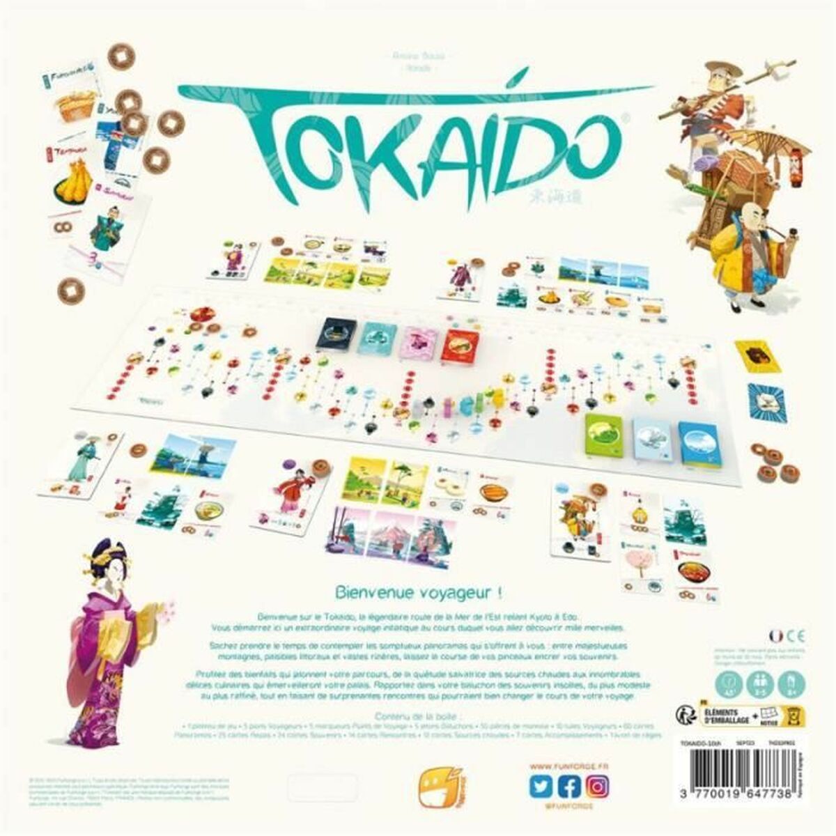 Board game Asmodee Tokaido : 10me Anniversaire (FR)