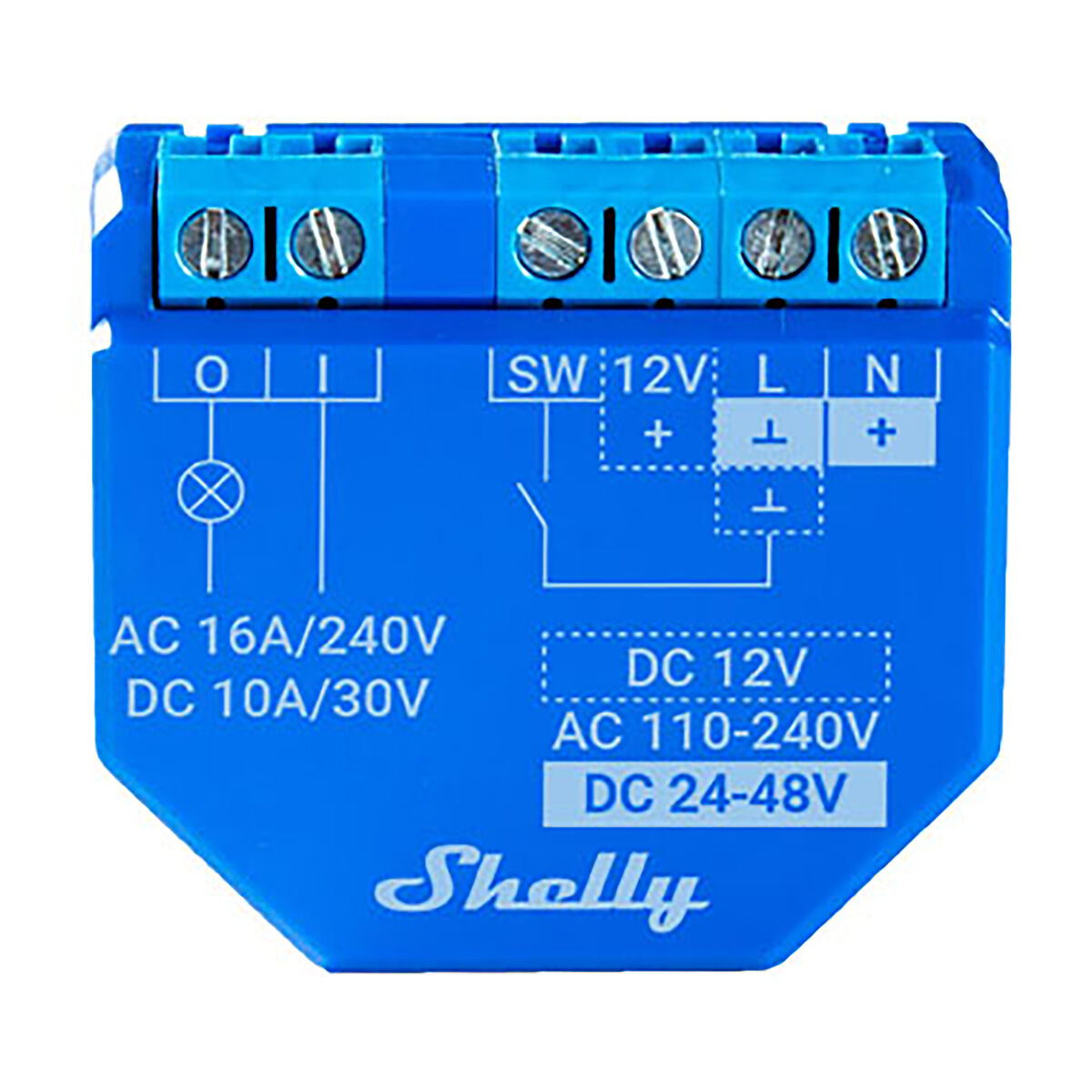 Smart Plug Shelly PLUS 1 100 – 240 V 16 A