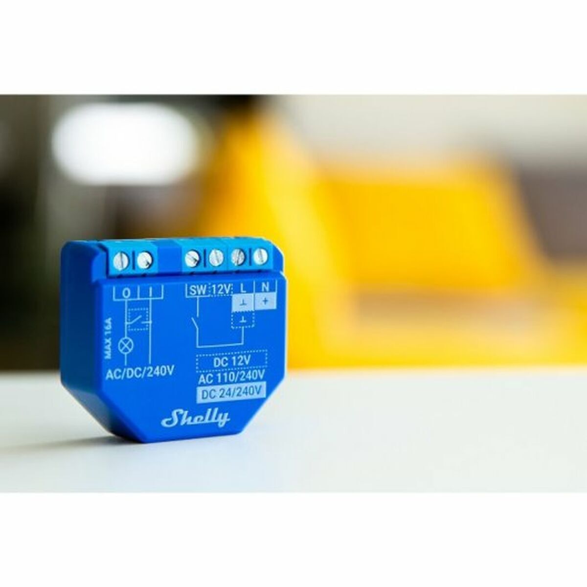Smart Plug Shelly PLUS 1 100 – 240 V 16 A