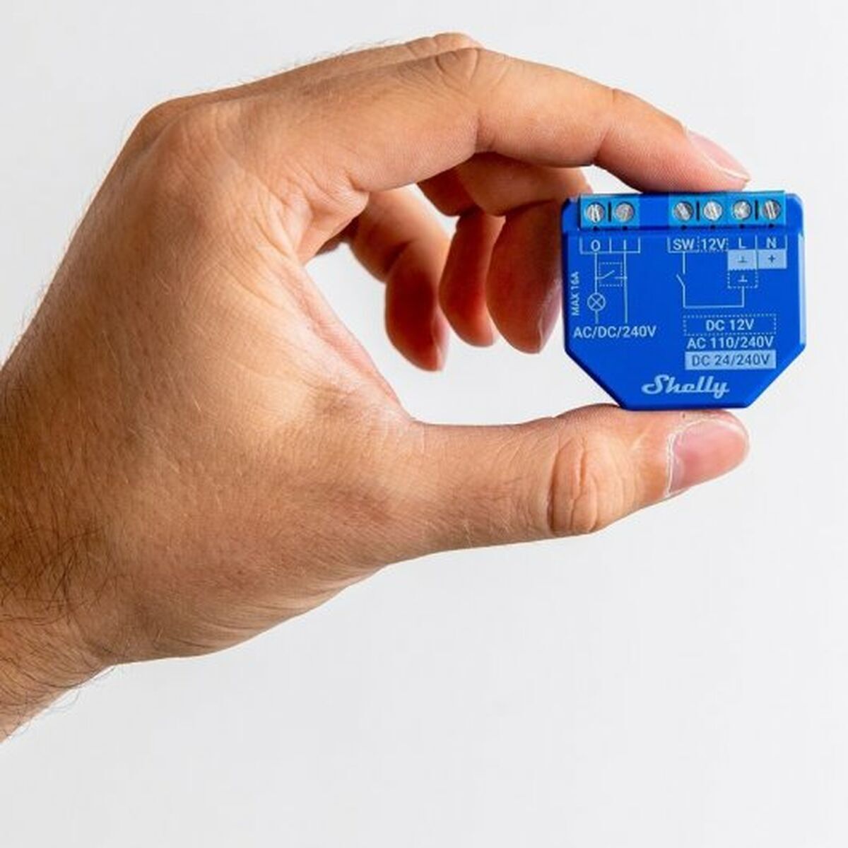 Smart Plug Shelly PLUS 1 100 – 240 V 16 A