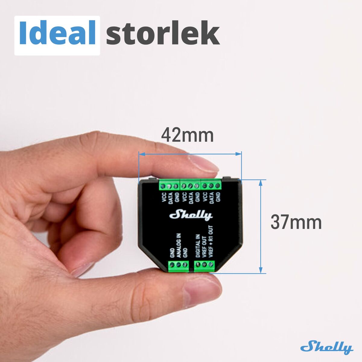 Smart Plug Shelly PLUS 1/1PM ADDON Wi-Fi