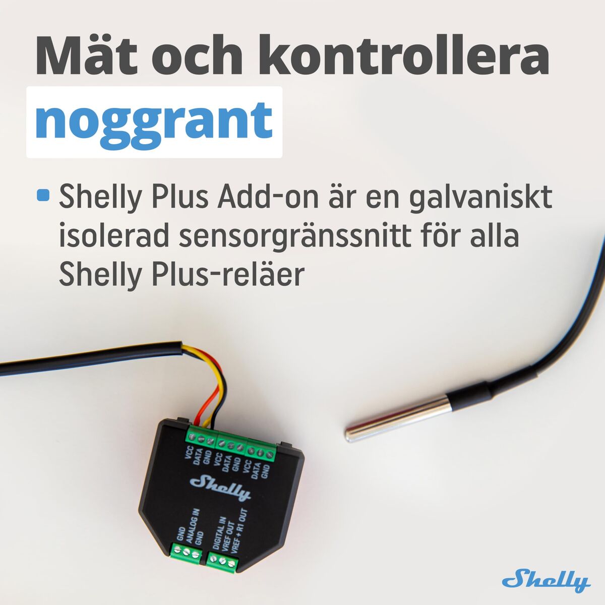 Smart Plug Shelly PLUS 1/1PM ADDON Wi-Fi