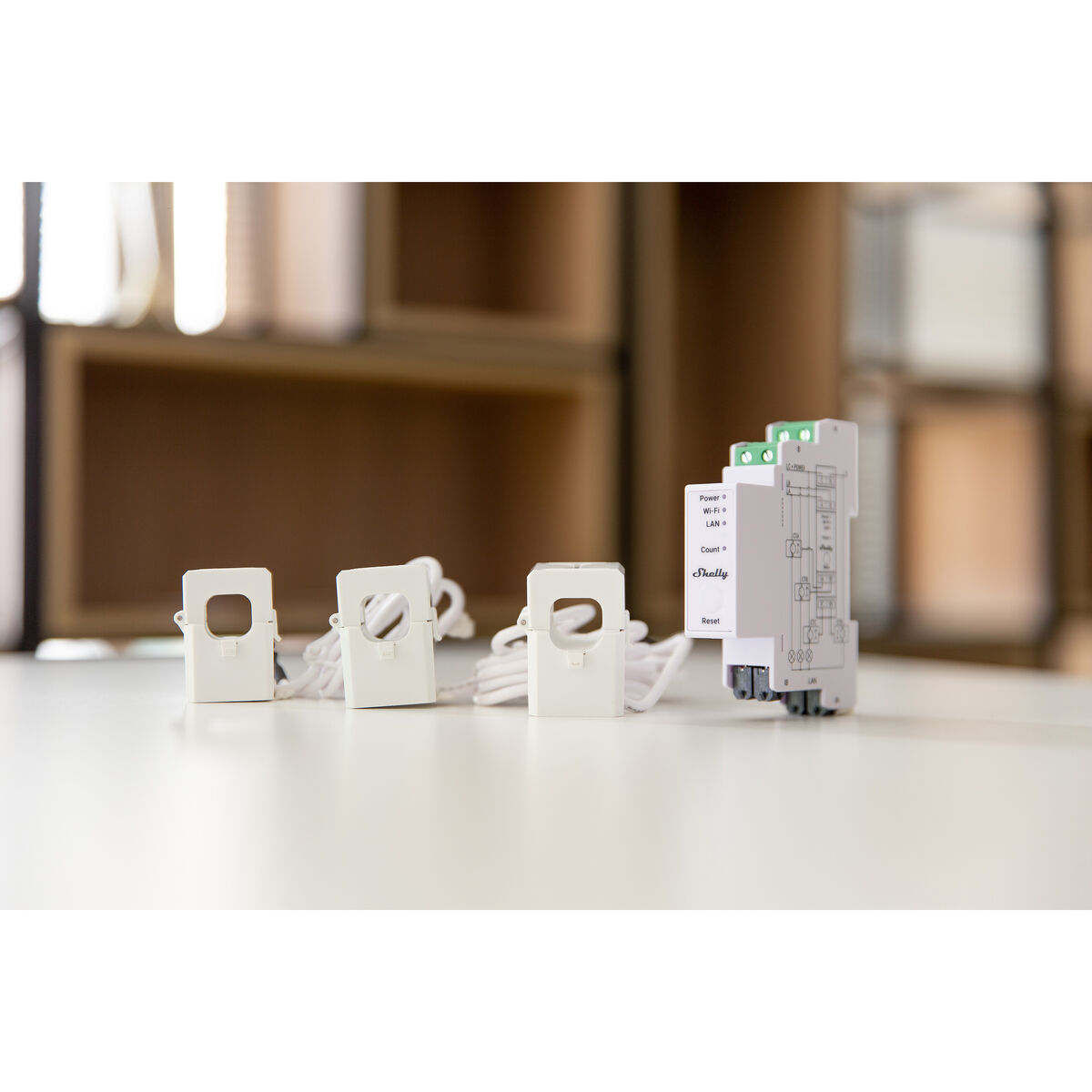 Wi-Fi switch module Shelly PRO 3EM 120A Wi-Fi