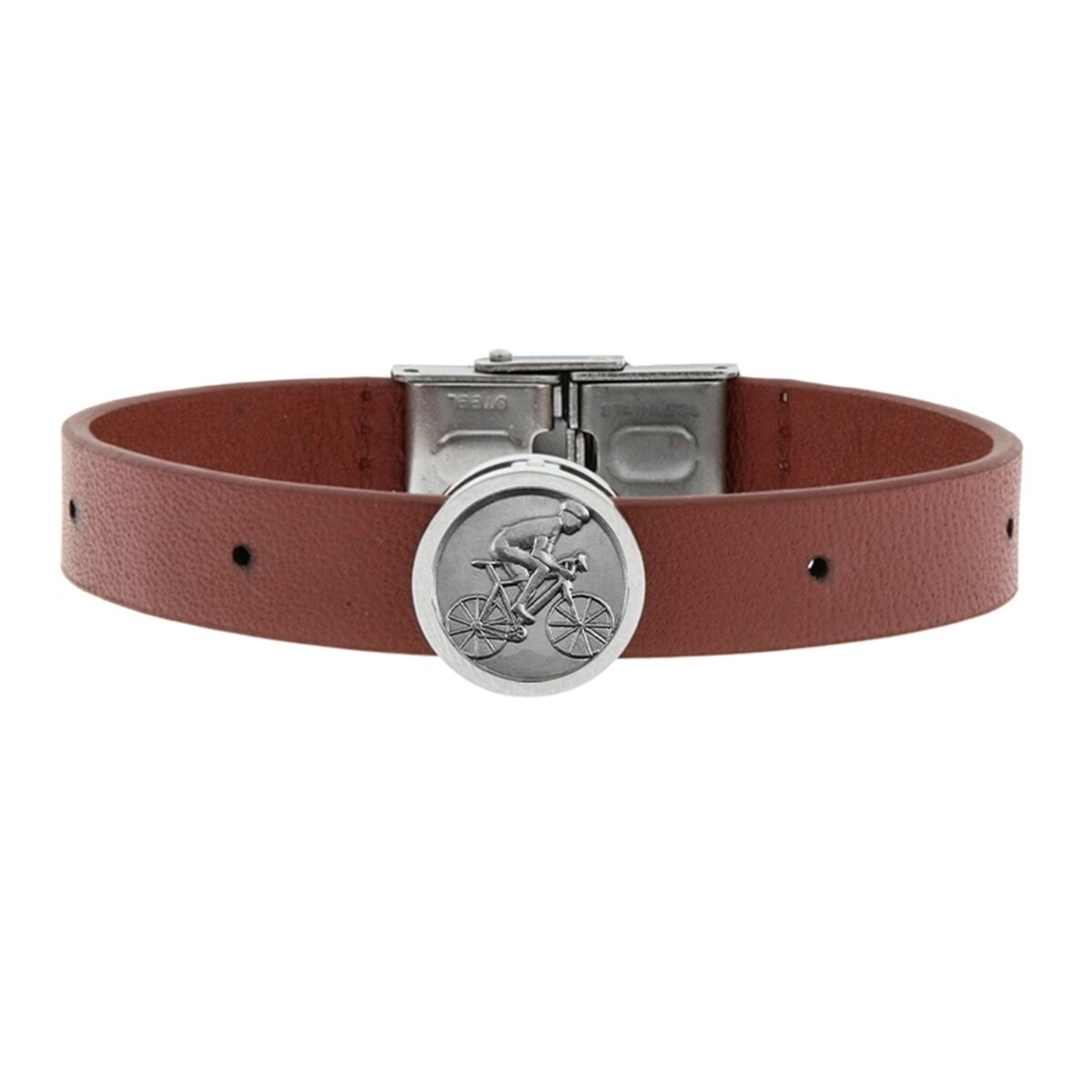 Men’s Bracelet Talent Jewels TJA-1-01-03-4-2 Brown
