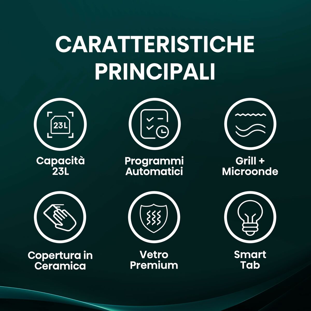 Microwave with Grill Hisense H23MOBS5HG4 Black 800 W 23 L