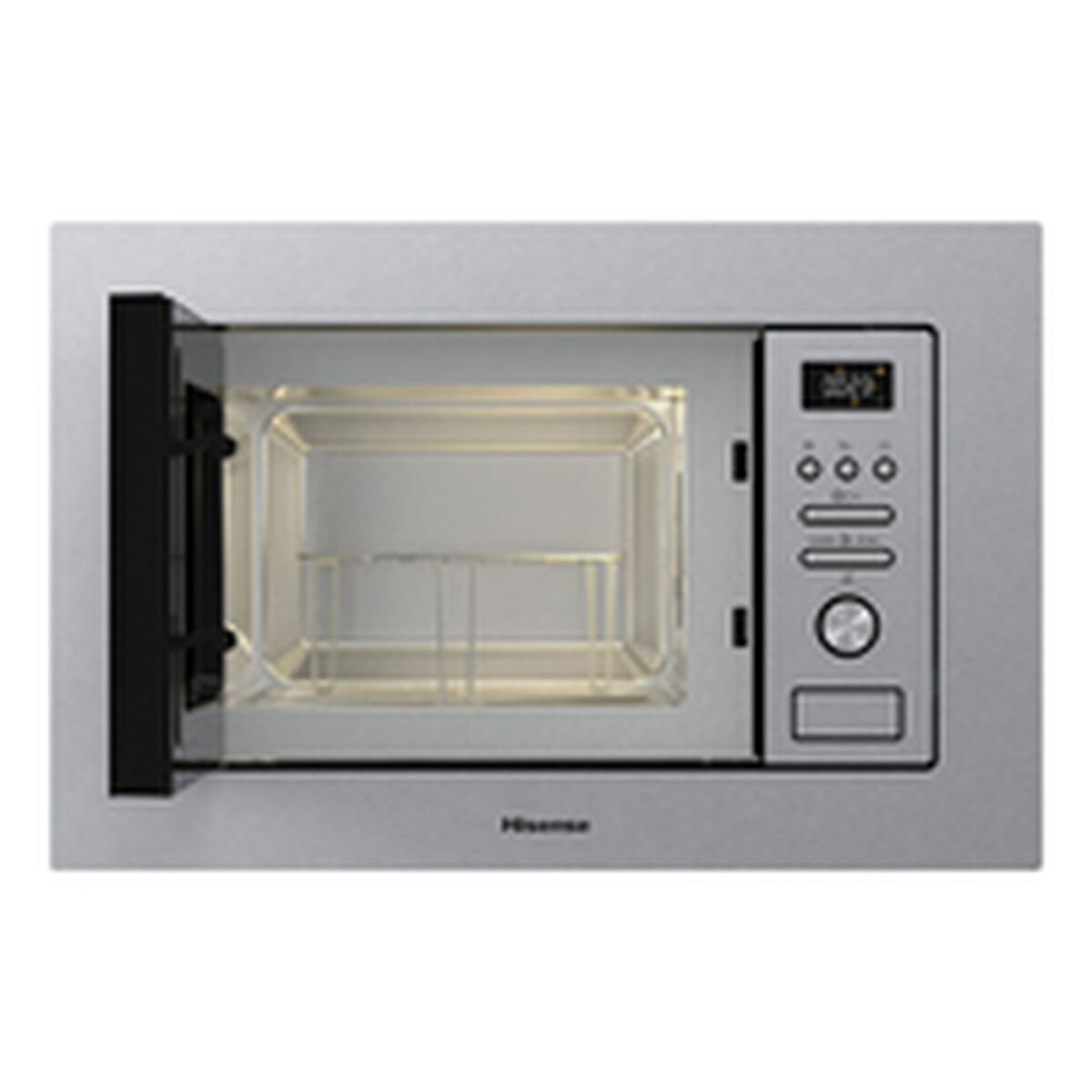 Microwave with Grill Hisense BIM320G41X 800 W 20 L Steel