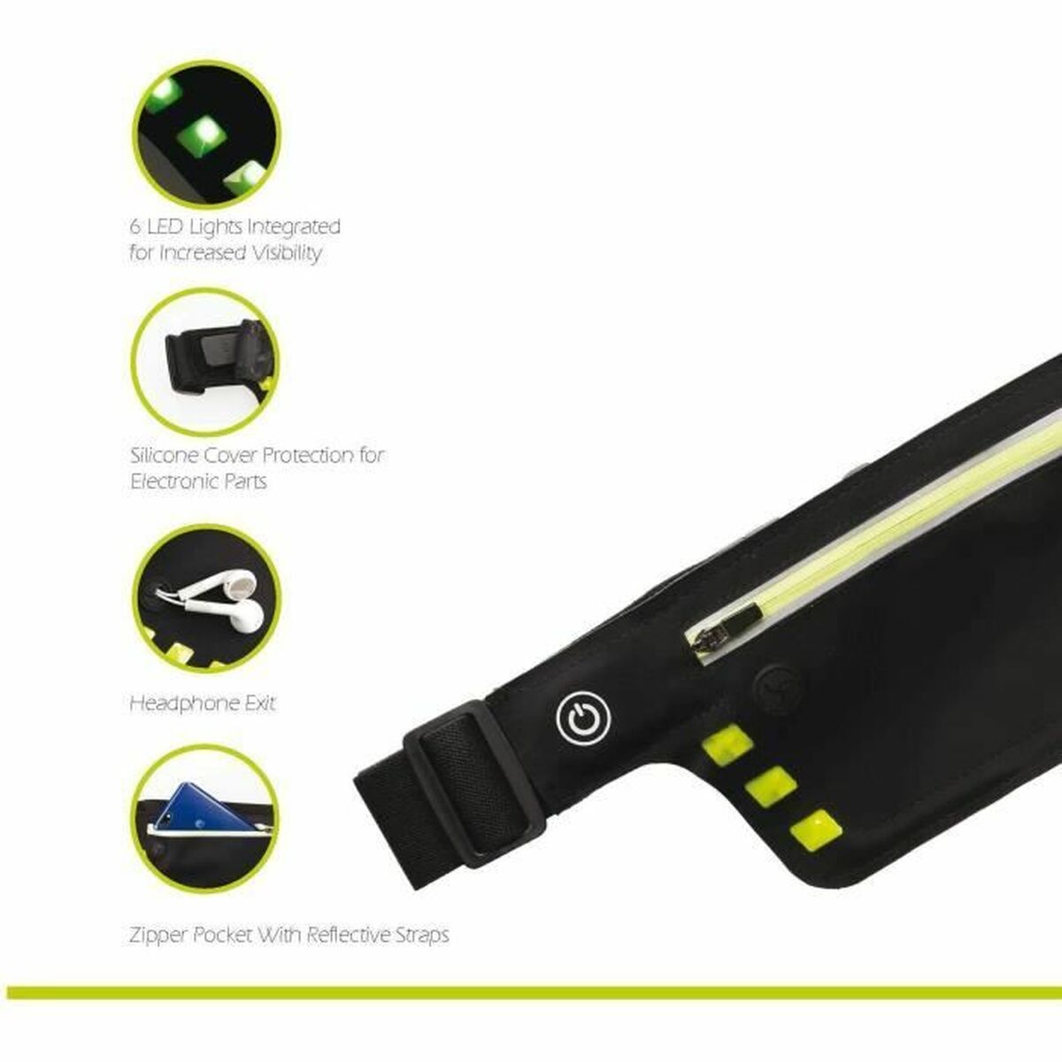 Running Belt Pouch Schildkrt Black