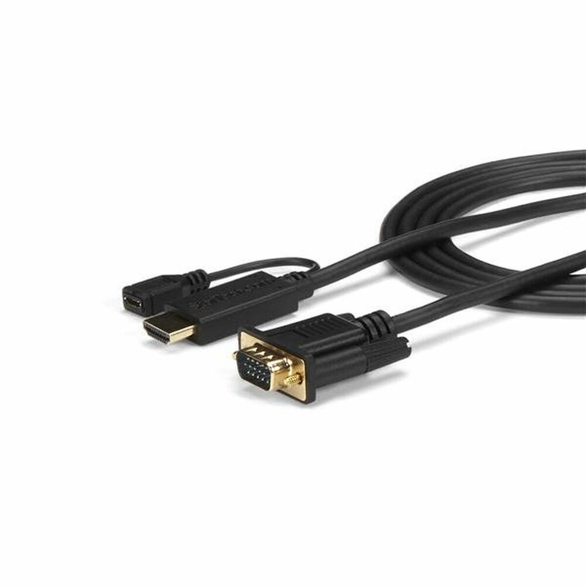 HDMI Cable Startech HD2VGAMM3 0,9 m Micro USB VGA HDMI Cable Startech HD2VGAMM3 0,9 m Micro USB VGA