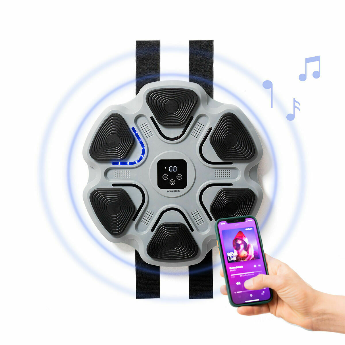 Rechargeable Music Boxing Machine InnovaGoods (Refurbished B)