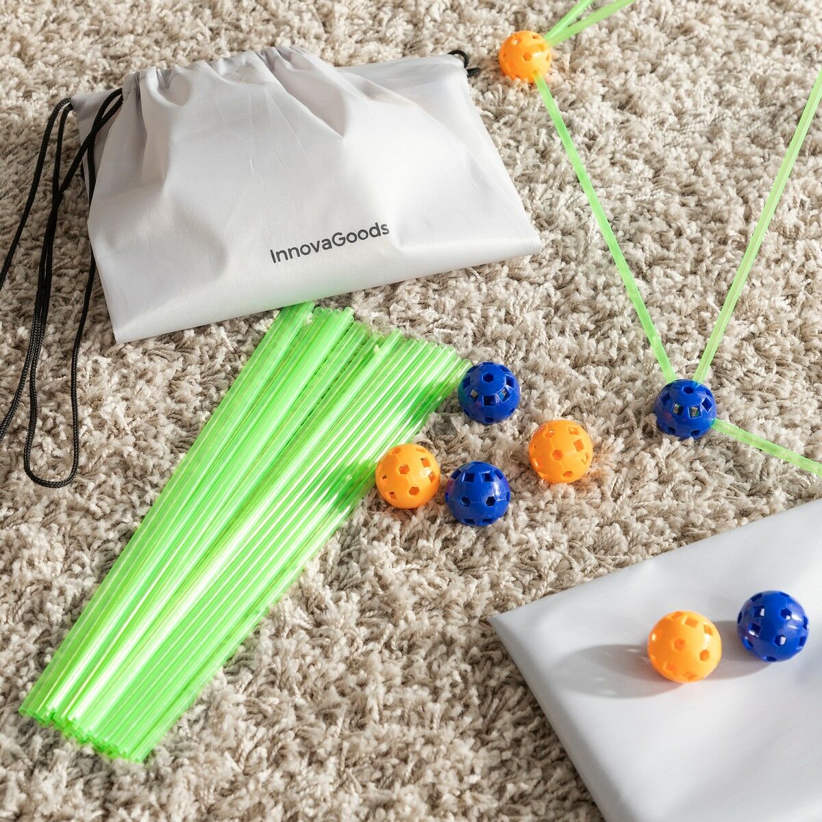 Childrens Fort Building Kit Archikitt InnovaGoods 85 Pieces