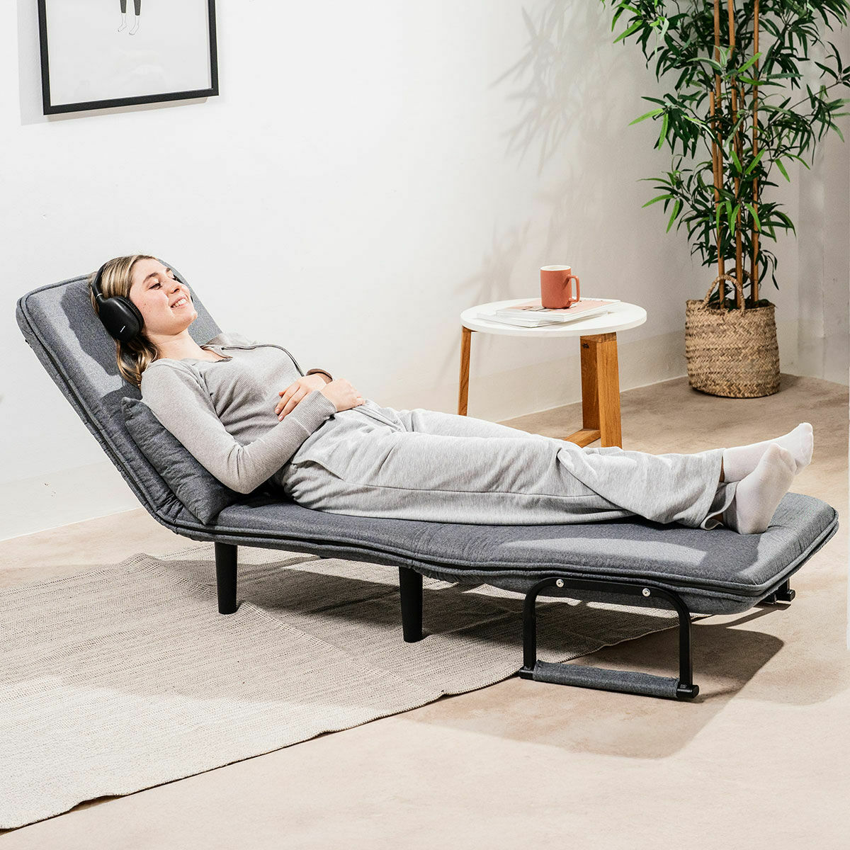 4-in-1 Convertible Single Sofa Bed InnovaGoods (Refurbished B)