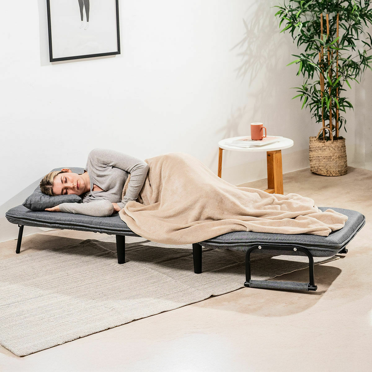 4-in-1 Convertible Single Sofa Bed InnovaGoods (Refurbished B)