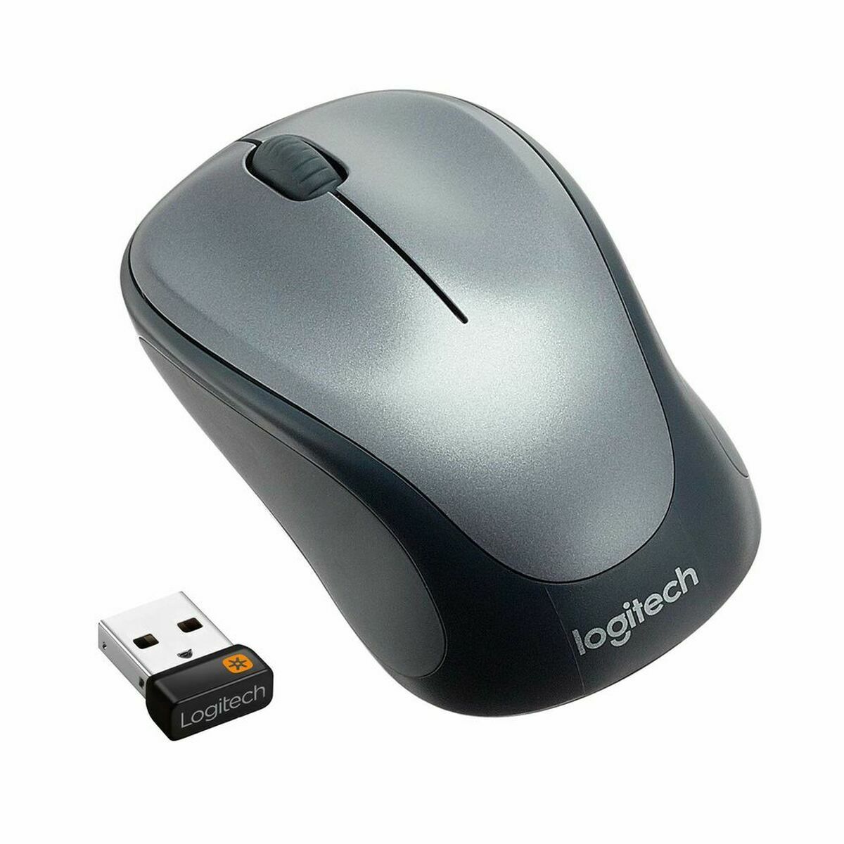 Optical Wireless Mouse Logitech 910-002201 Black Grey 1000 dpi