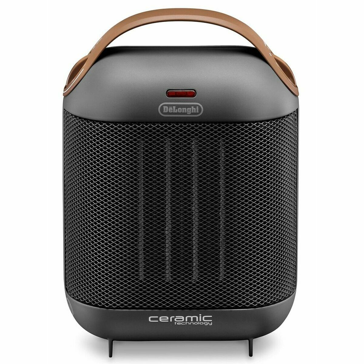 Portable Ceramic Heater DeLonghi HFX30C18IW Black Grey Anthracite 1800 W