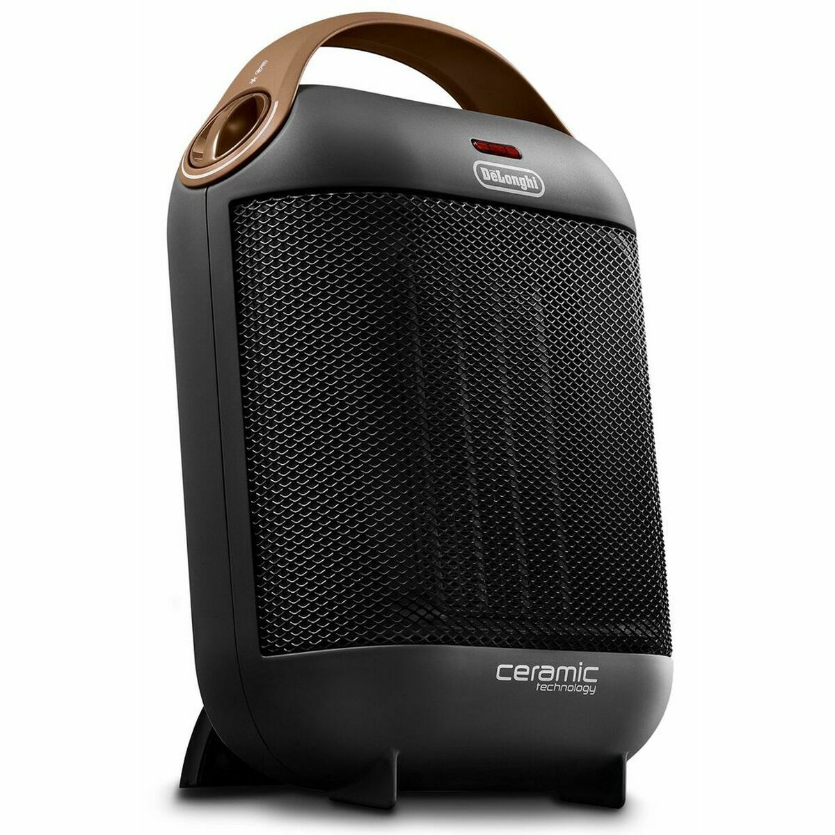 Portable Ceramic Heater DeLonghi HFX30C18IW Black Grey Anthracite 1800 W