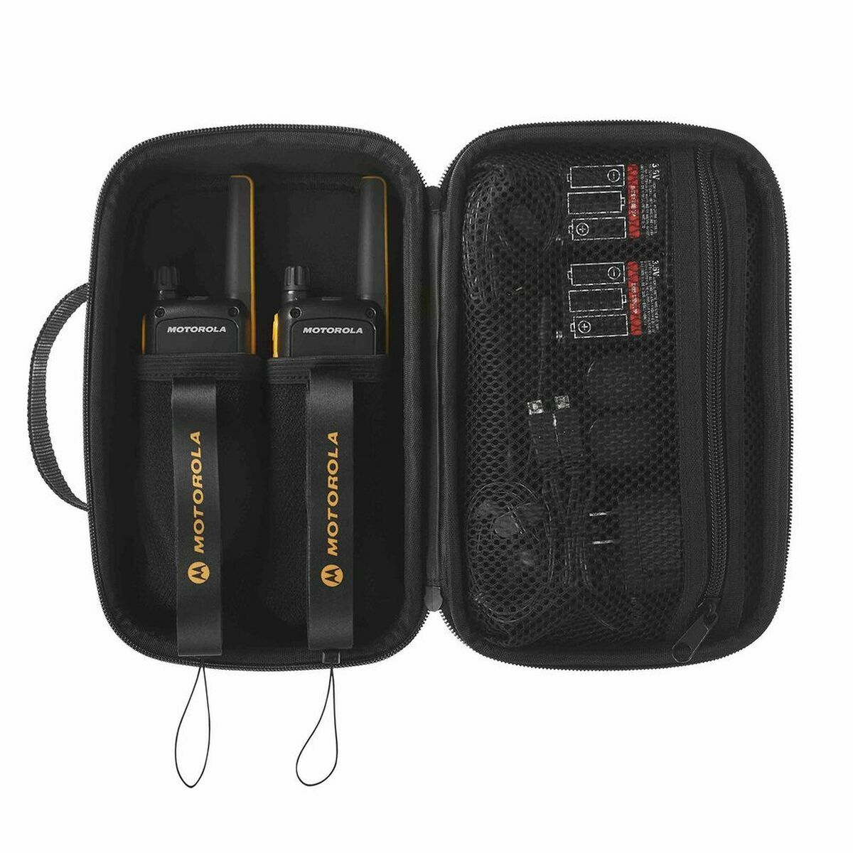 Walkie-Talkie Motorola B8P00810YDEMAG Yellow Black Orange 500 mW