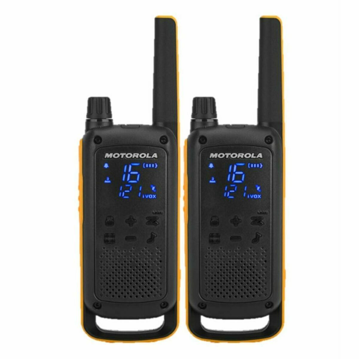 Walkie-Talkie Motorola B8P00810YDEMAG Yellow Black Orange 500 mW Walkie-Talkie Motorola B8P00810YDEMAG Yellow Black Orange 500 mW