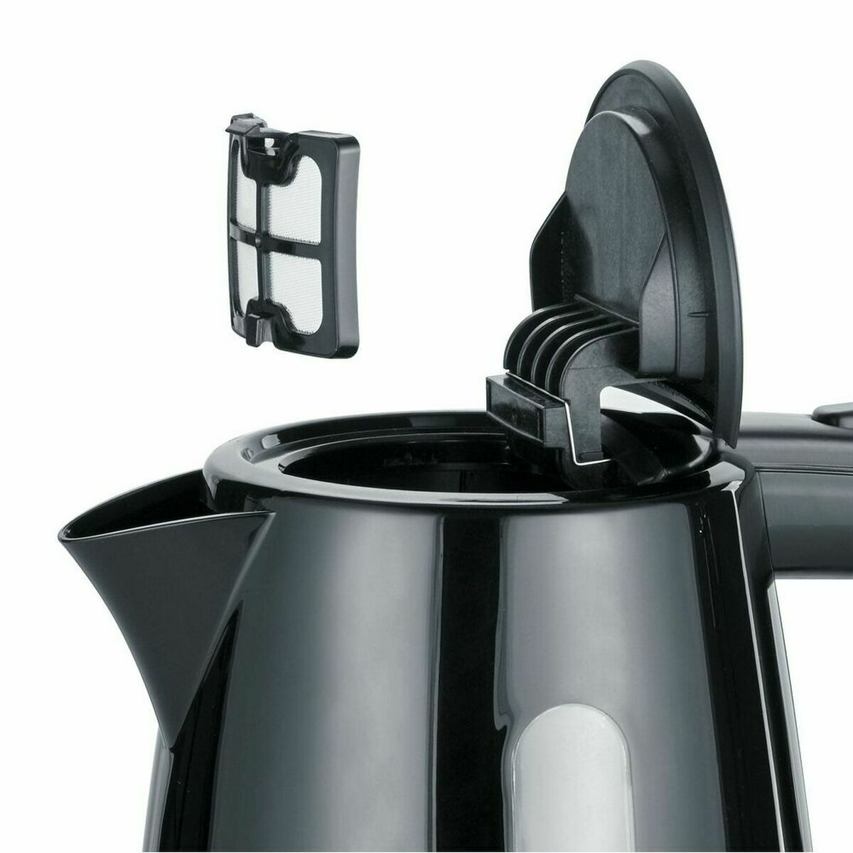 Water Kettle and Electric Teakettle Severin WK 3410 Black Plastic 2200 W 1 L